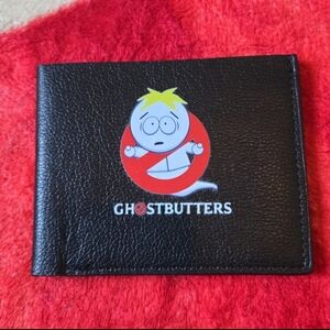 Ghostbutters Black Wallet